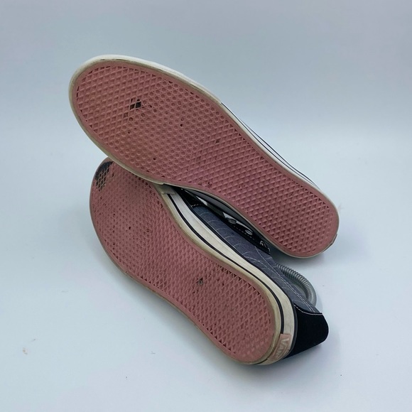 Vans blue/navy low top sneaker womens size 10 - Picture 5 of 6